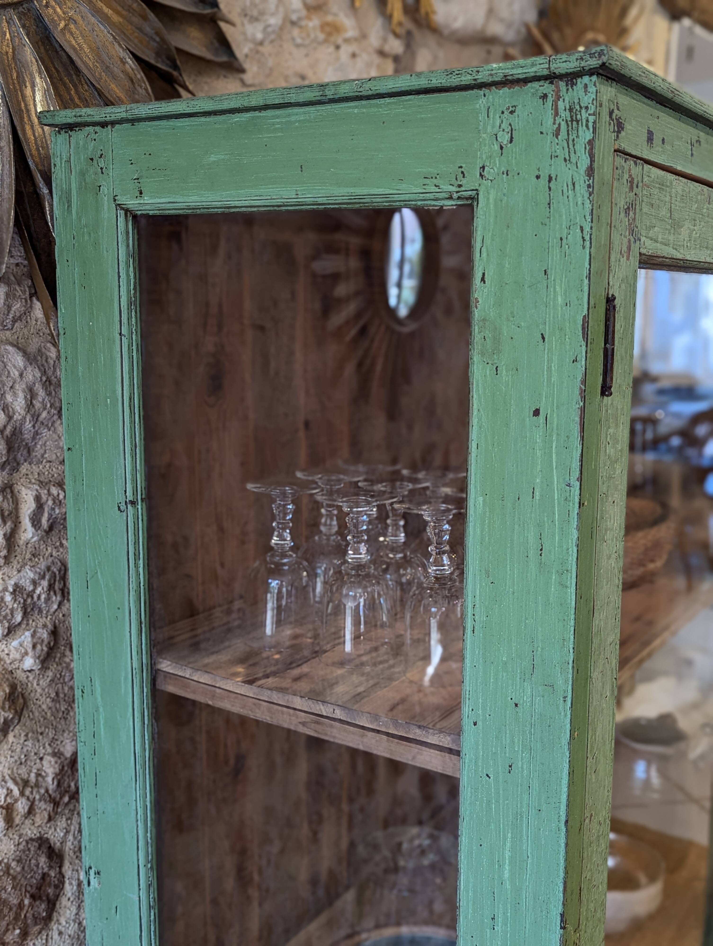 Antique display cabinet