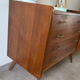 Vintage oak commode from the 1960s.