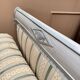 19th century Directoire style lacquered wooden daybed