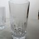Crystal whisky glasses from Arques