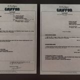 Dining room set Petite Venise - Griffon Furniture, Paris