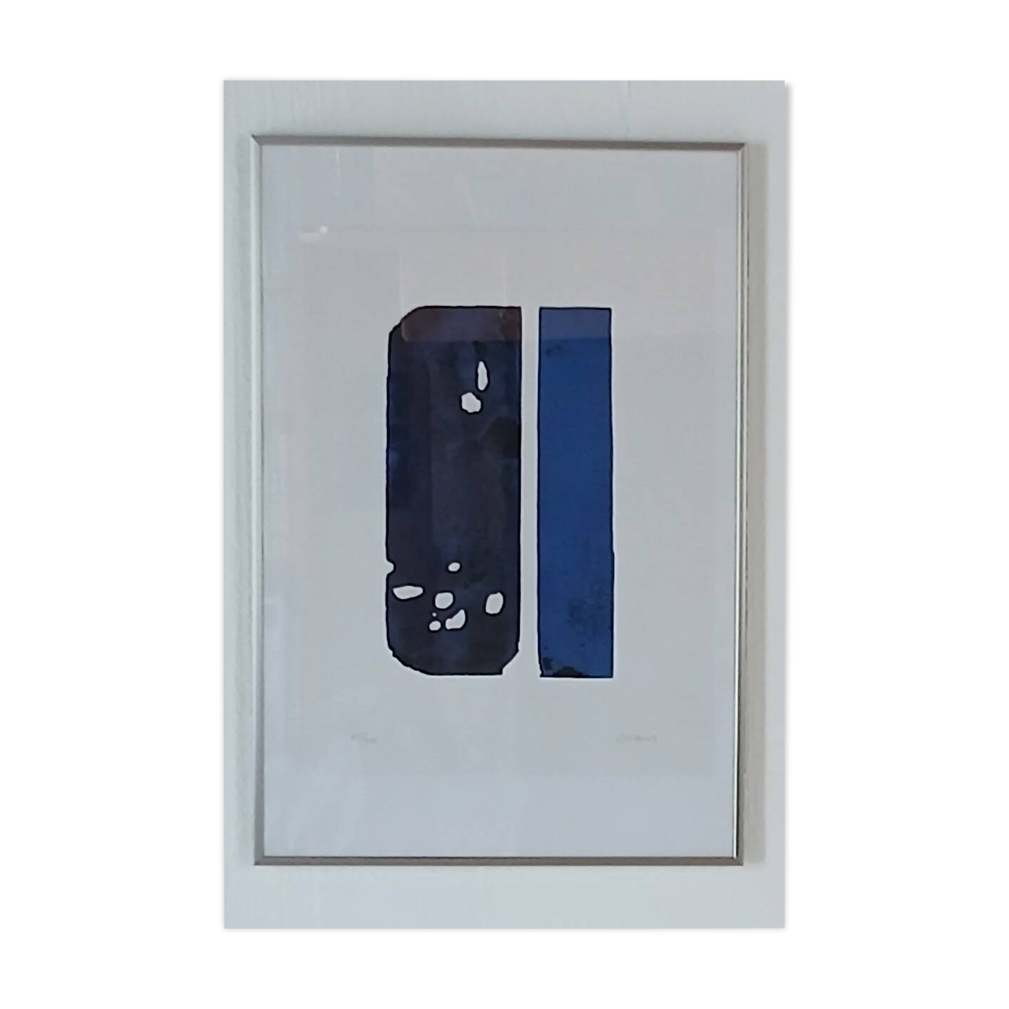 Pierre Soulages after etching XXX 1974 print 66/100