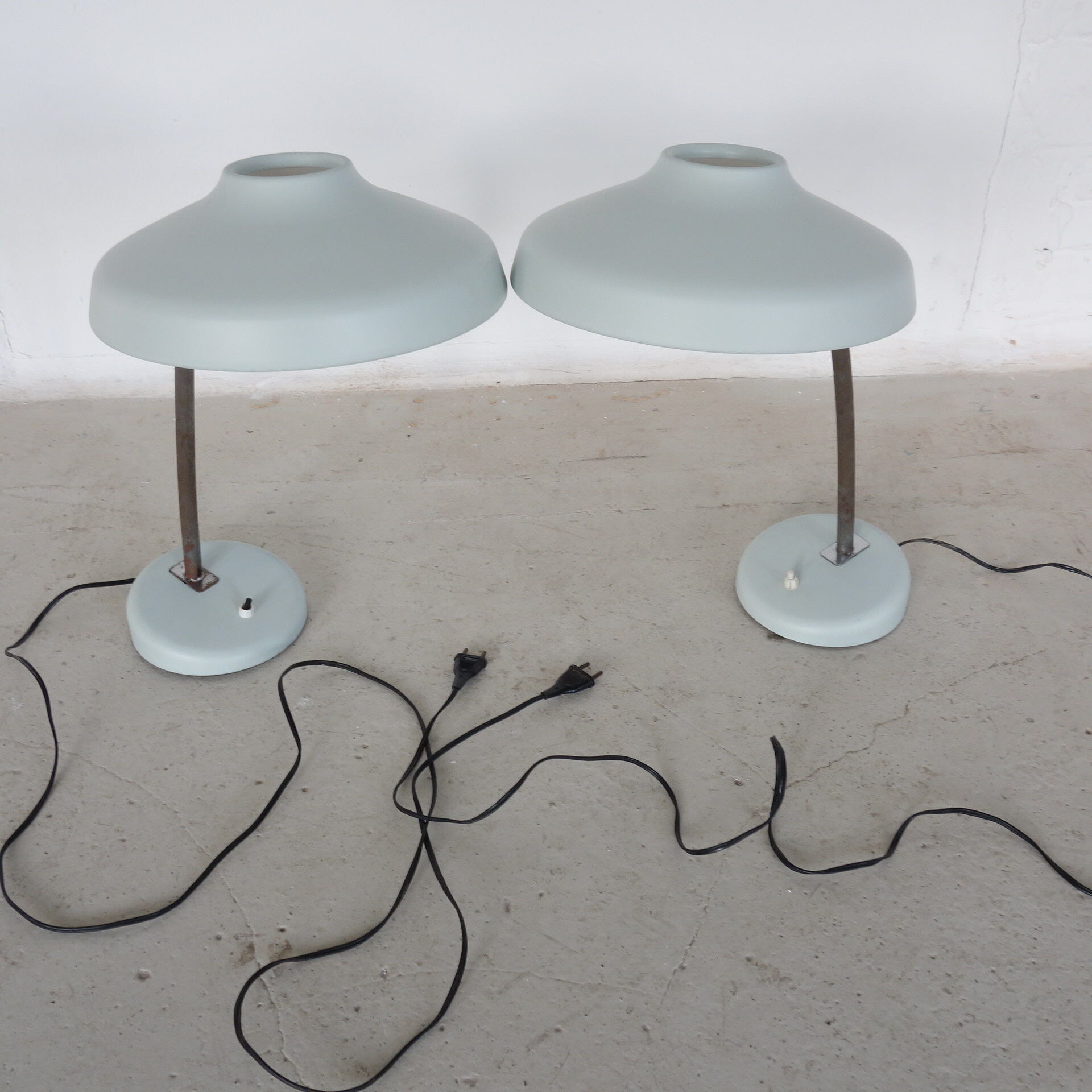 Lamps of Office adjustable Vintage, France, set of 2