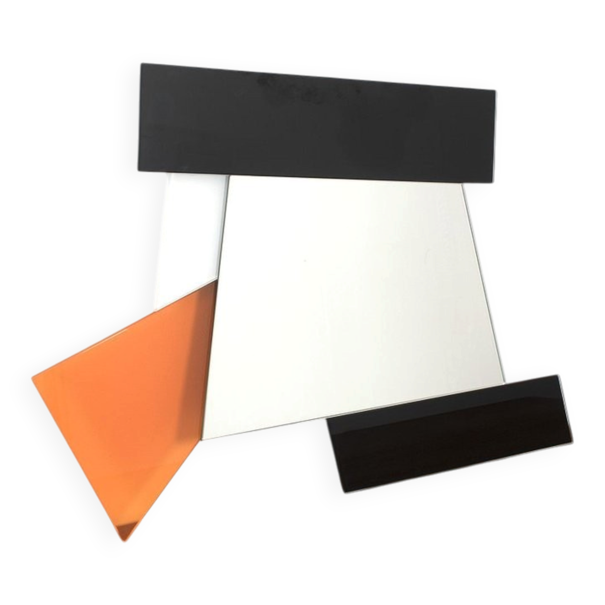 Miroir par Ettore Sottsass pour Glas Italia