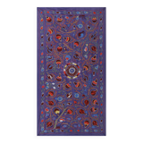 Hand knotted rug, vintage Turkish rug 101x191 cm