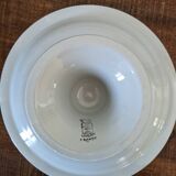 Longwy fruit bowl and server set