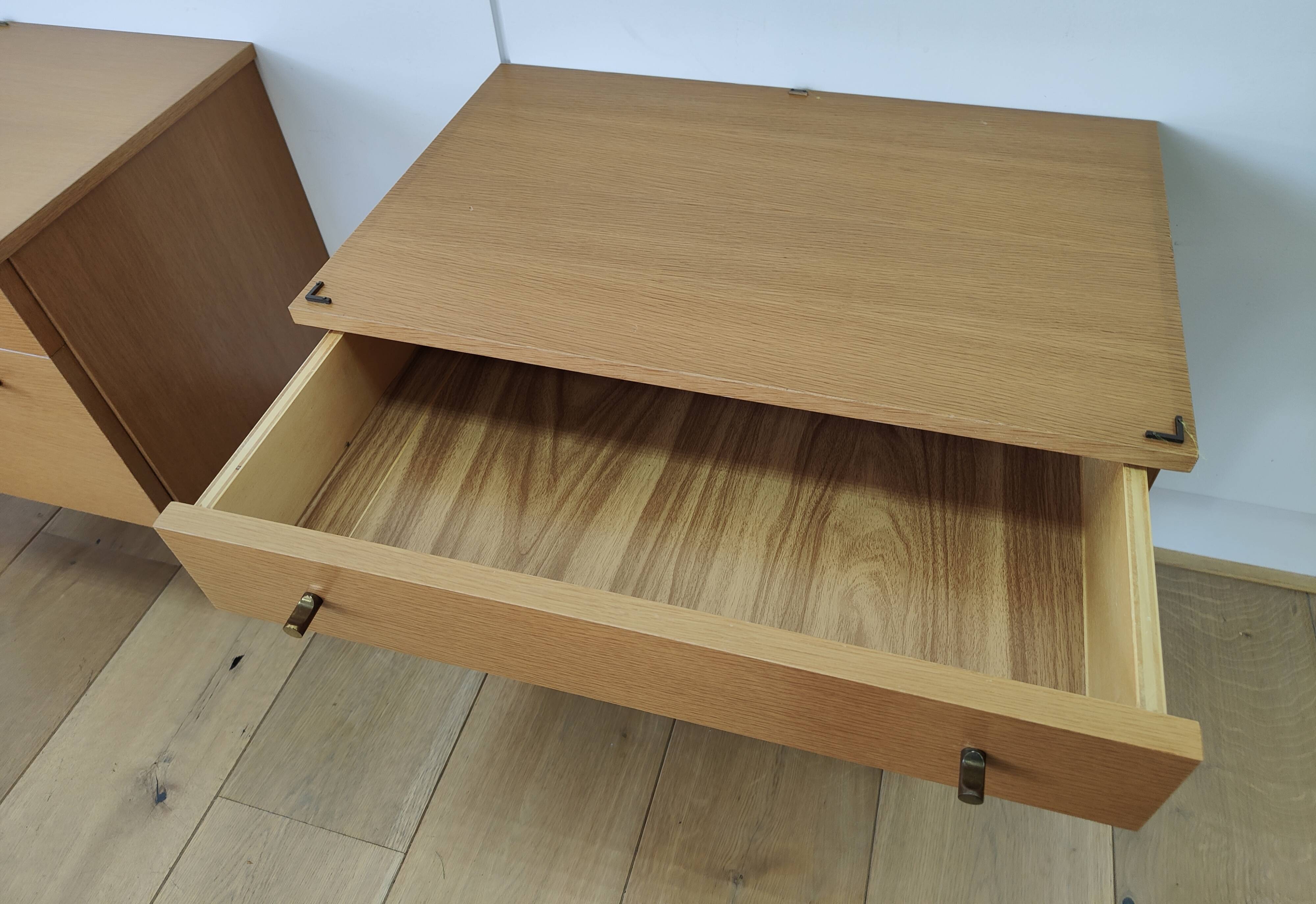 Set of 2 bedside tables from the middle of the century