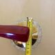 Pair of vintage wall sconces glass and porcelain
