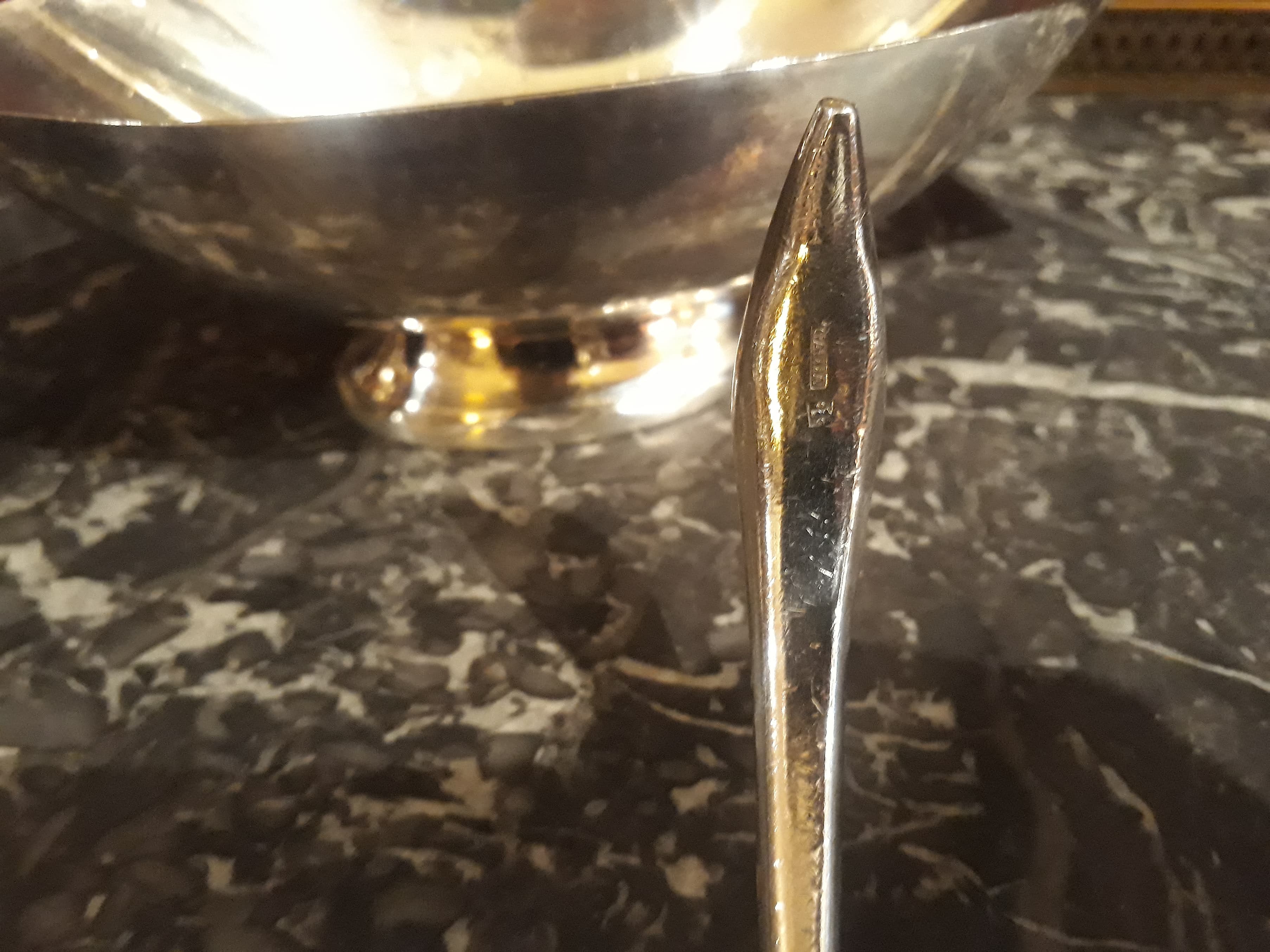 Swan saucière by Christian Fjerdingstad for Gallia Christofle, 1930s