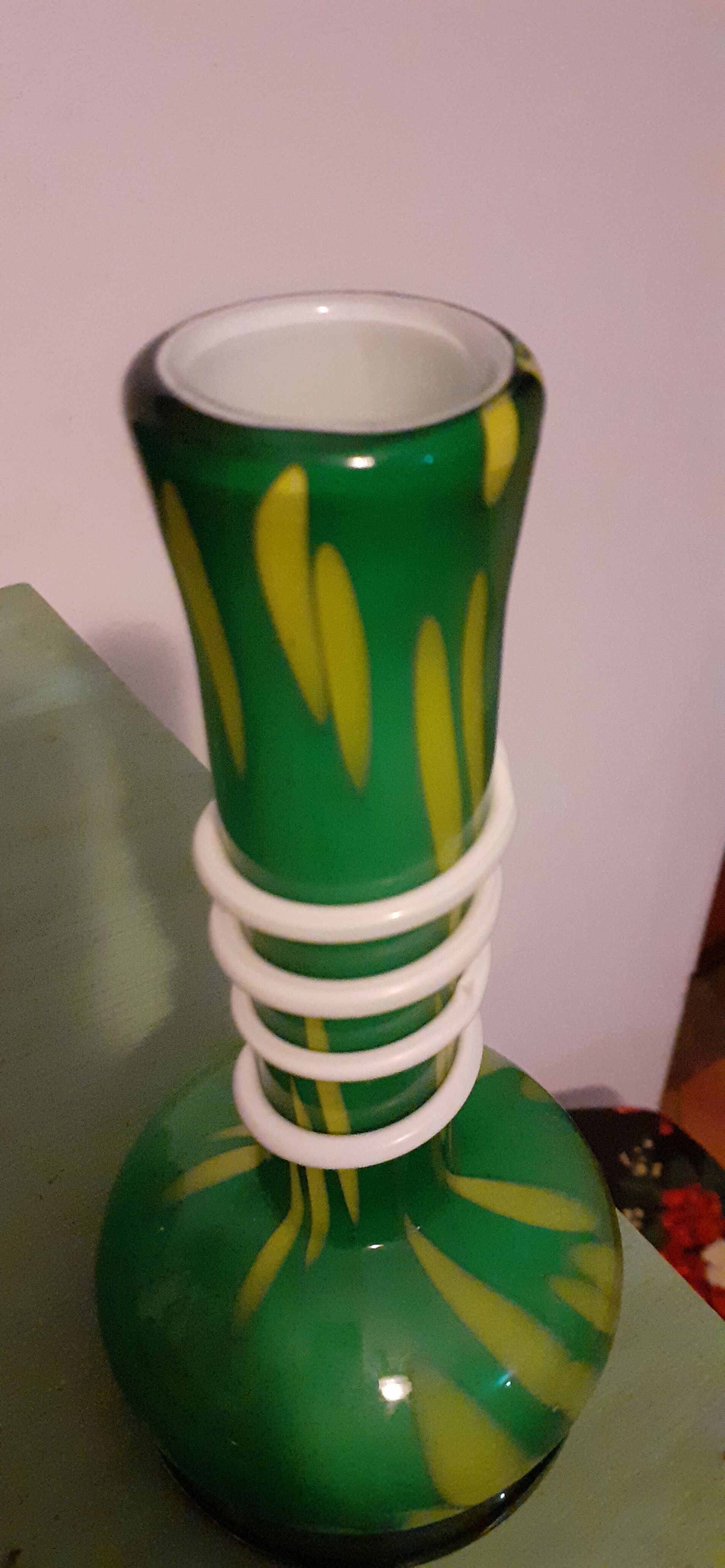 Murano glass vase
