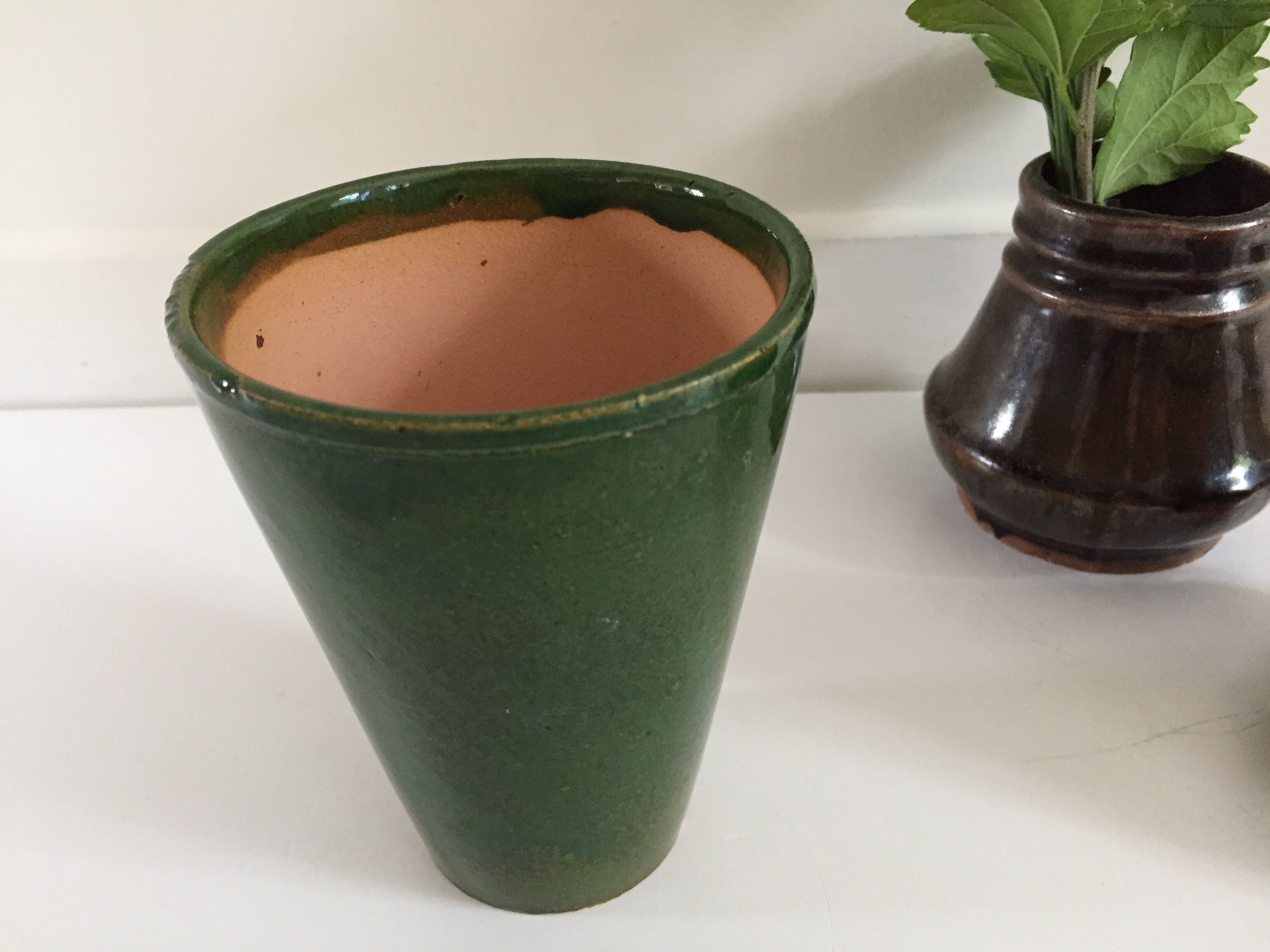 Set of 3 vintage ceramic vases