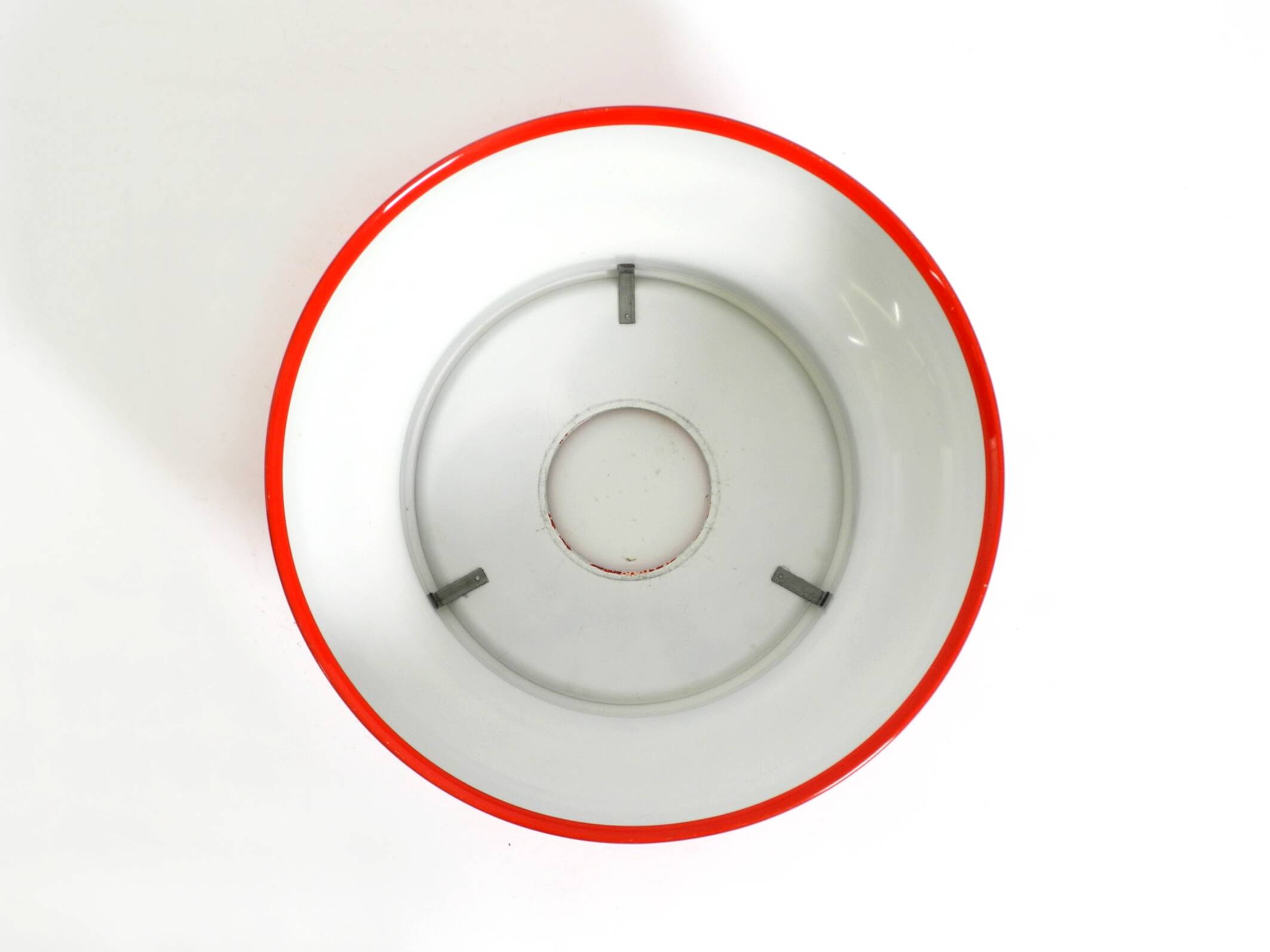 Large original 1960s red Bumling ceiling lamp by Anders Pehrson for Ateljé