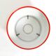 Large original 1960s red Bumling ceiling lamp by Anders Pehrson for Ateljé