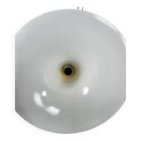 Vintage metal trumpet pendant, 1970s