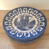 Broadhurst Staffordshire England English Earthenware Dessert Plates