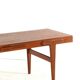 Ejvind A. Johansson pour table basse Ivan Gern avec plateau - design danois