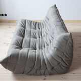 Sofa 3 places leather designed by Michel Ducaroy 1973