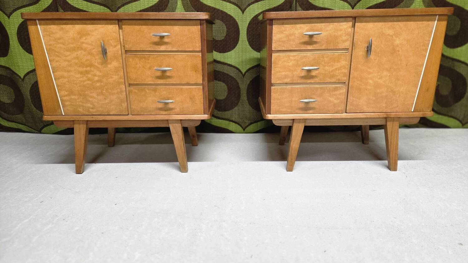 1960 vintage bedside table.