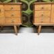 1960 vintage bedside table.