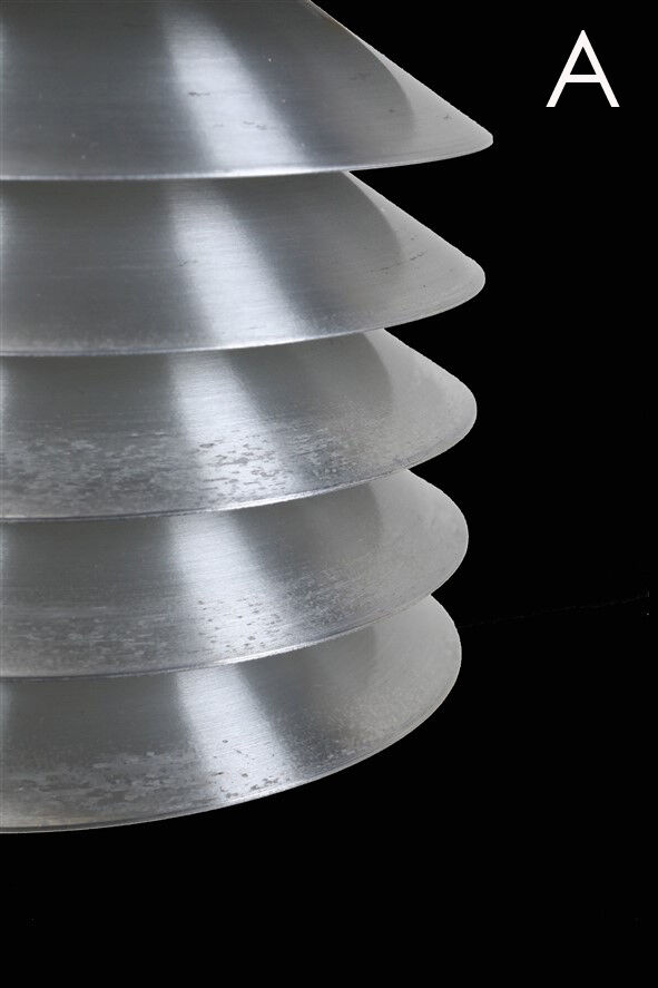 Set of 2 'Duett' pendant lamps / Bent Gantzel-Boysen / Ikea / 1980s / Danish postmodern design