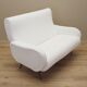 White sofa, Italian design, 1970s, production: Italy