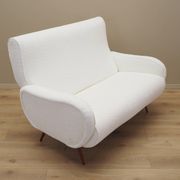 White sofa, Italian design, 1970s, production: Italy