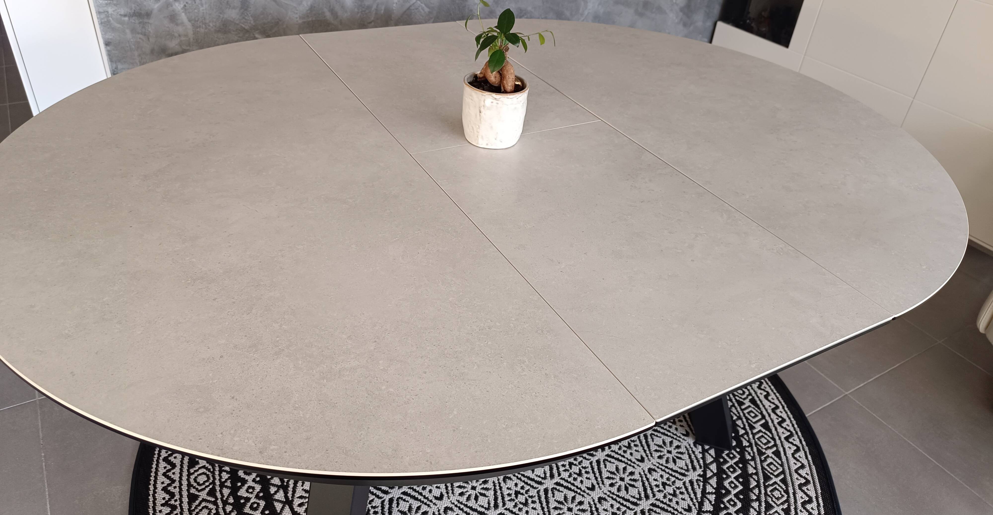 Ceramic dining table