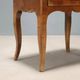 Antique baroque bedside table in walnut and rosewood, Italy, 18th century.