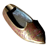 Oriental brass ashtray - vintage