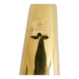 Modern mid-century brass chandelier Reflex Pierre Forssell Skultuna, Sweden