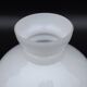 French Vintage White Opaque Glass Lantern Style Replacement Shade 0186
