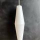 Vintage opaline pendant lamp