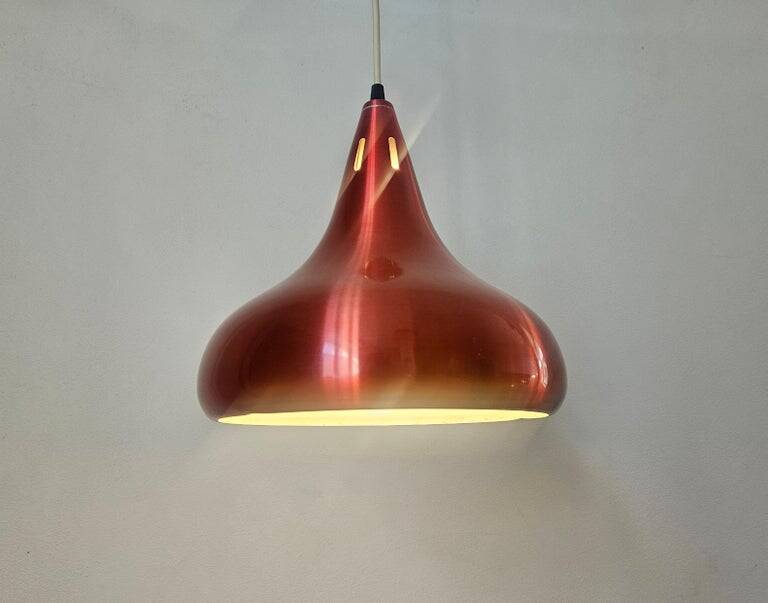 Rare Midcentury Pendant Orient in style of Jo Hammerborg, Denmark, 1970s