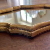 Gilded mirror of style Louis XV sober 32 X 22