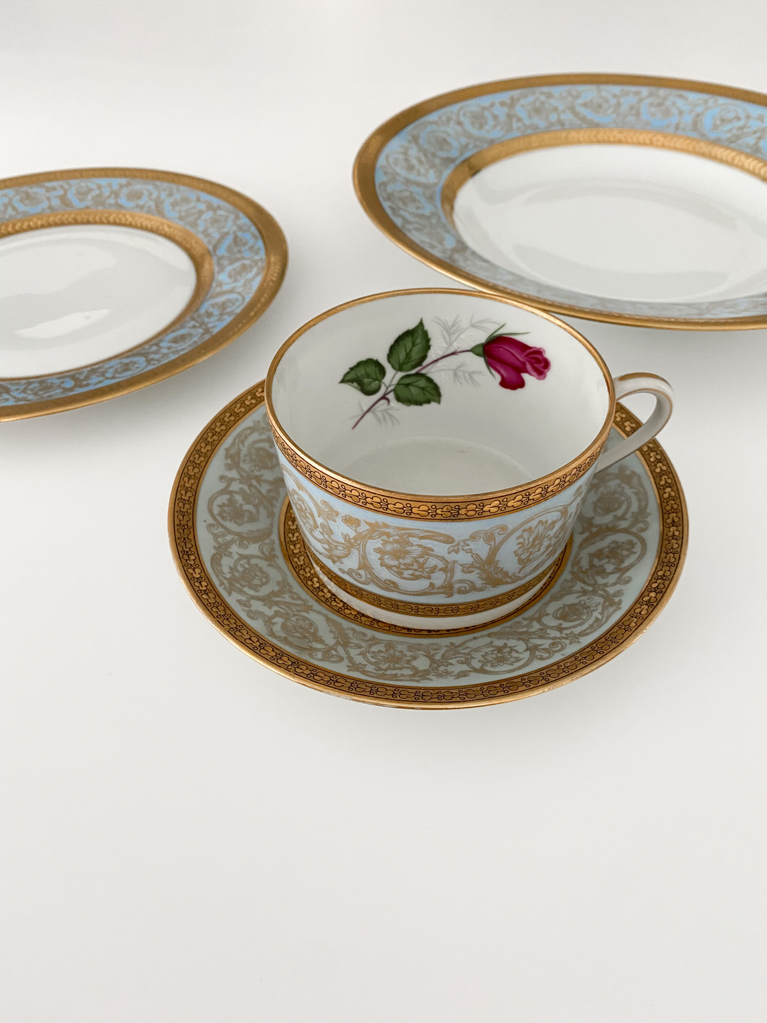 Haviland CH Field porcelain tea cup plate