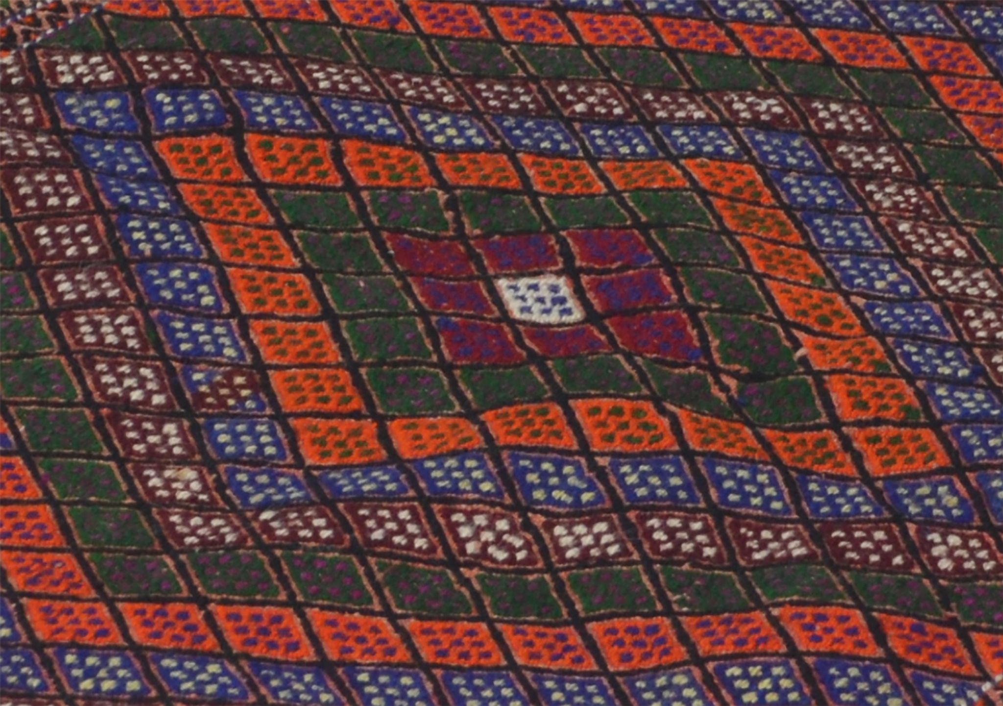Tapis kilim artisanal d’Anatolie 116 cm x 105 cm
