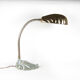 Vintage, lamp, lamp lamp bedside, lampe lamp table lamp metal and cast aluminum, shell, office, art deco lamp, table lamp