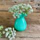Blown glass vase