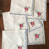 Embroidered napkin