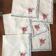 Embroidered napkin