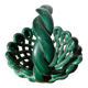 Green ceramic fruit basket - Vallauris style