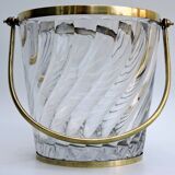Ice bucket, baccarat crystal