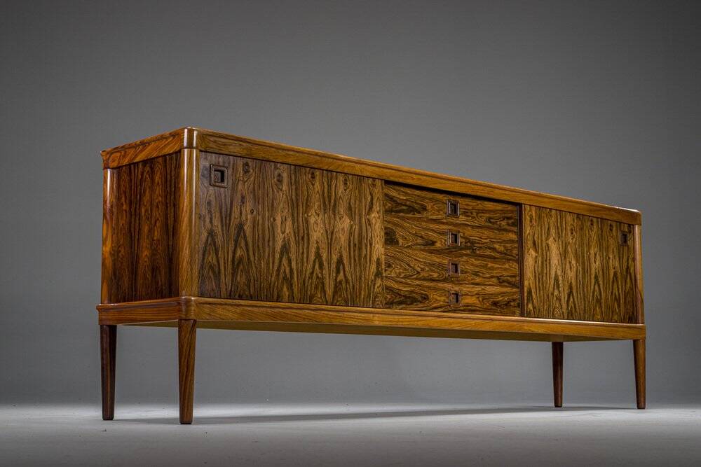 Hw Klein for Bramin palisander rosewood sideboard, 1960s - excellent original