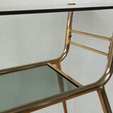 Vintage glass rolling dessert