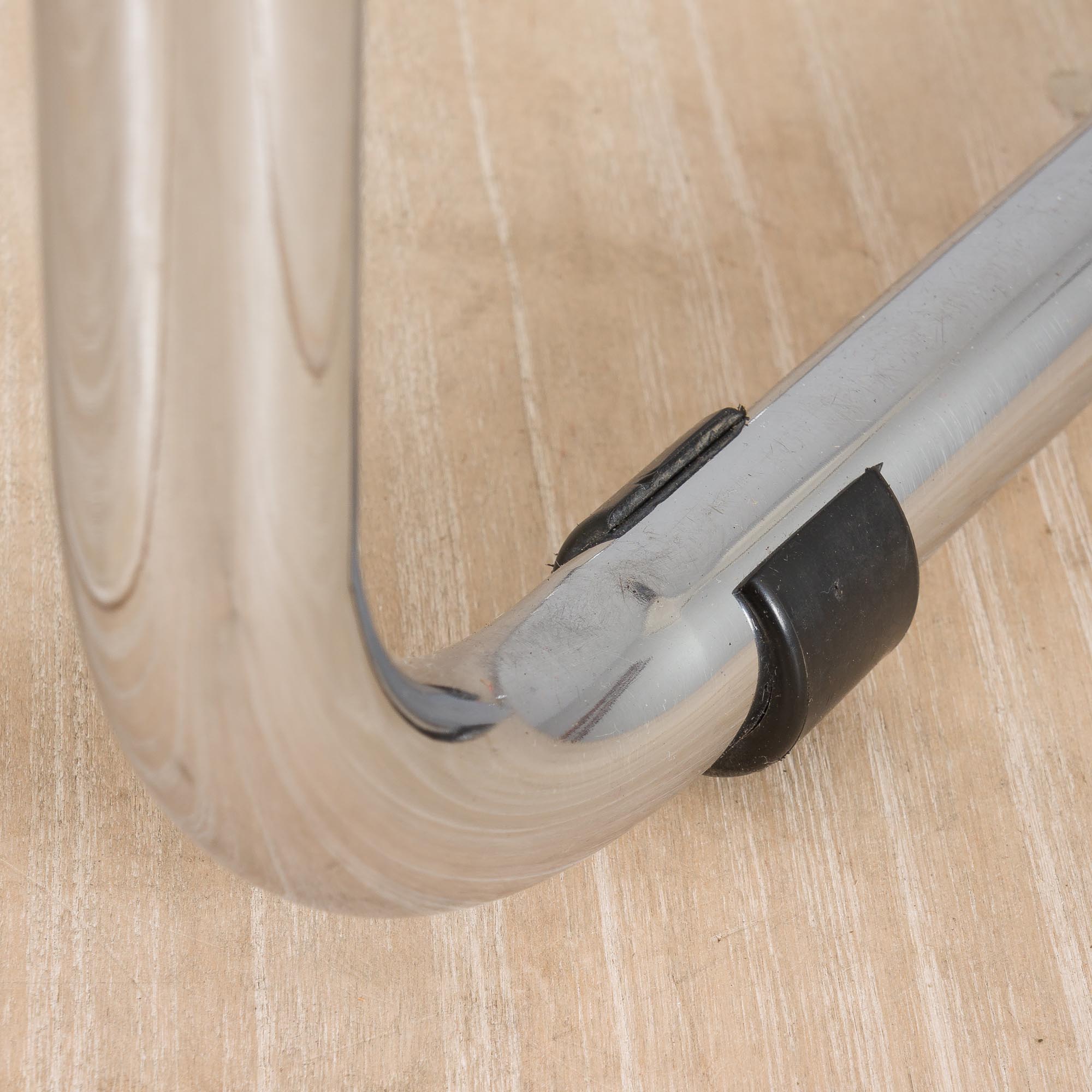 Black cesca chair by Marcel Breuer