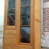 Armoire commode parisienne vitré d'hôtel 1930