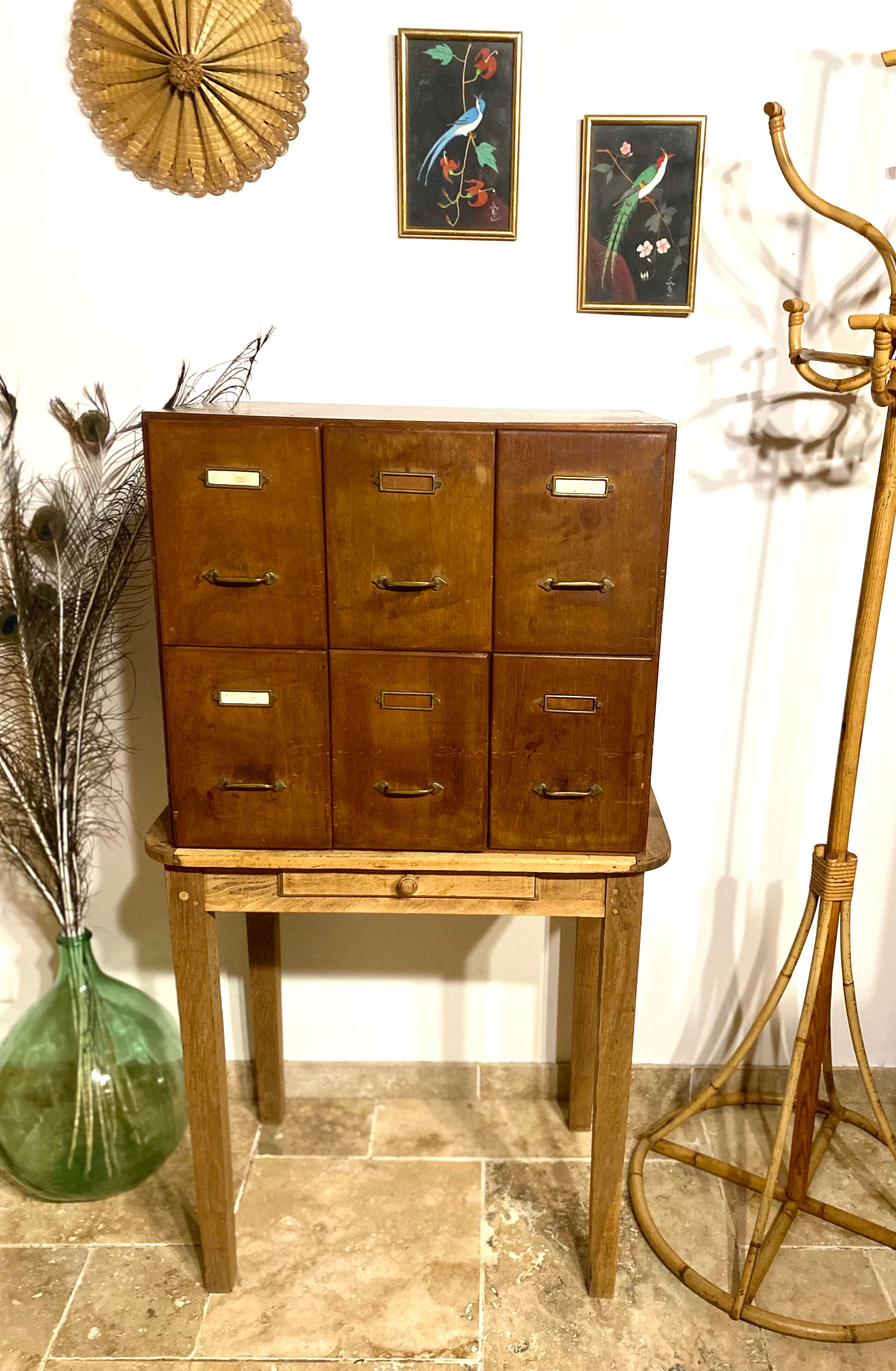 Meuble de métier 6 tiroirs