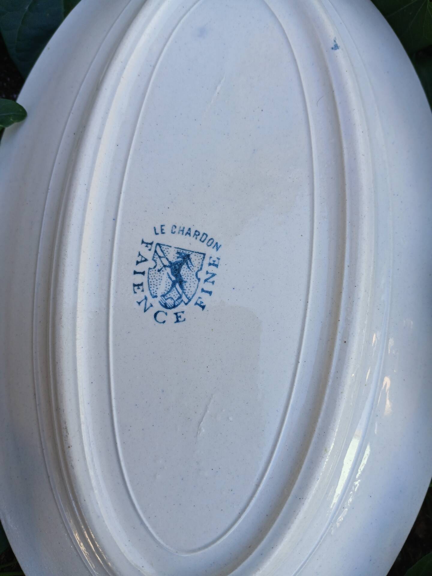 Ravier ancien "Le chardon"
