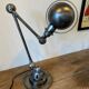 Lampe jieldé 2 bras 40+25cm graphite industriel Jean Louis Domecq 1950