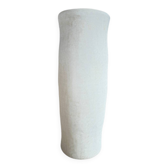 Large White Tadelakt Pot H88xL32